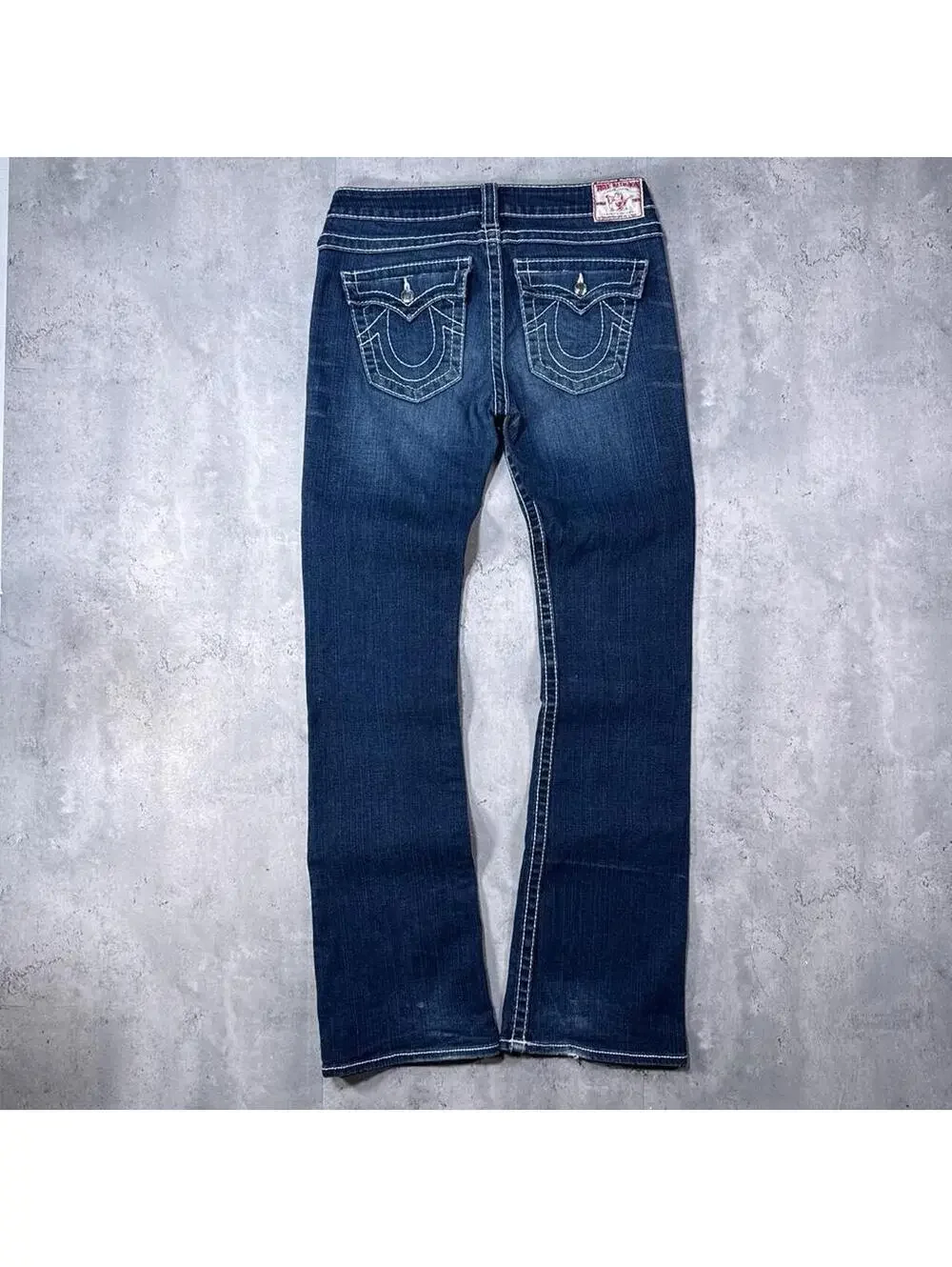 Y2K True Religion 00s Denim Flared Vintage Jeans